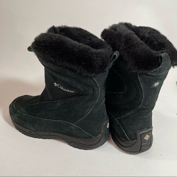Columbia winter boots black fur lined thinsulate size 6.5 - Picture 7 of 14
